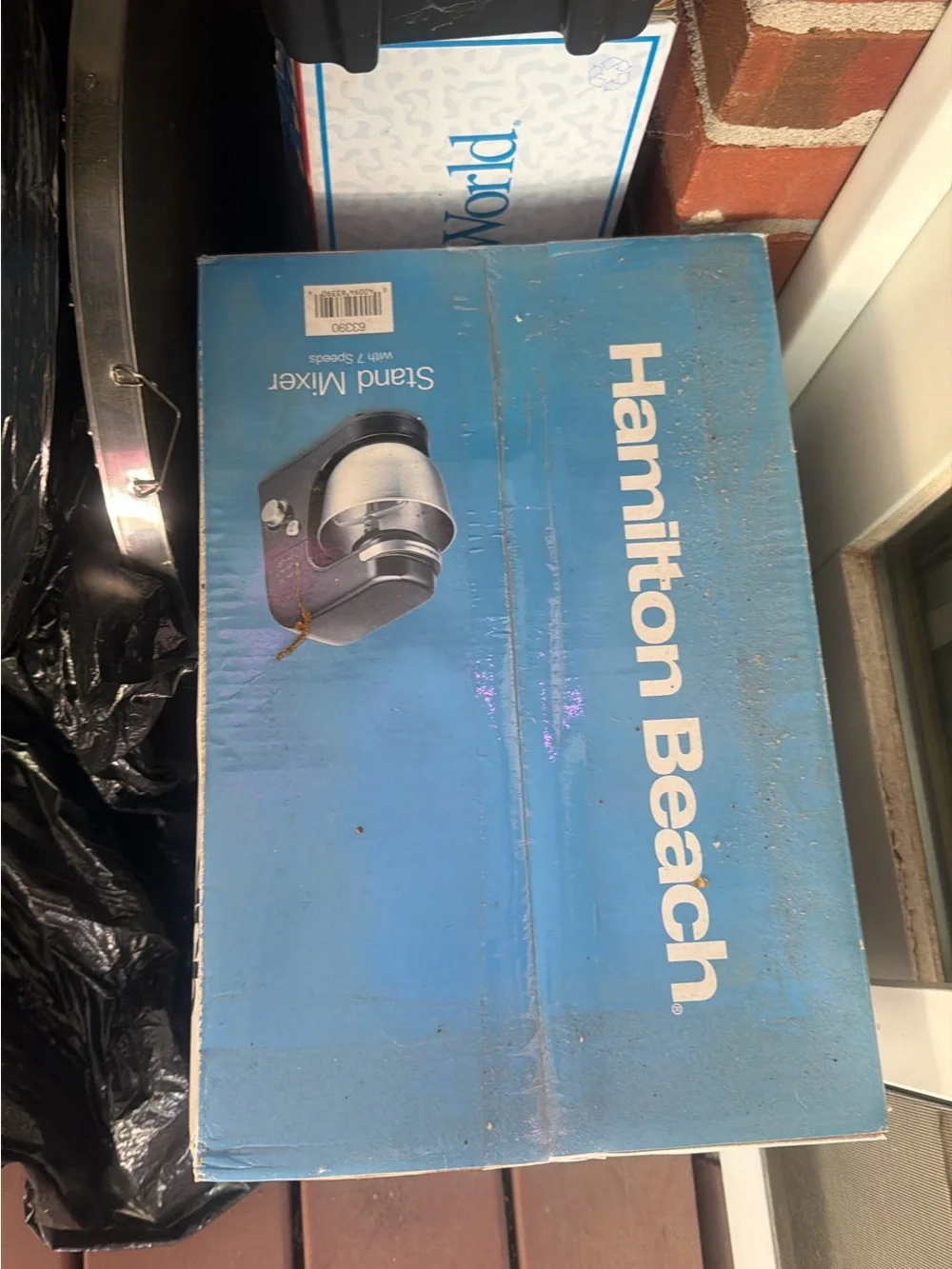 Hamilton Beach Black Stand Mixer with Stainless Bowl 4 quart n box new